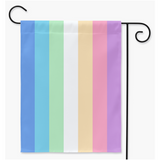 Genderfruct Pride Yard et drapeaux de jardin | Simple ou double face | 2 tailles