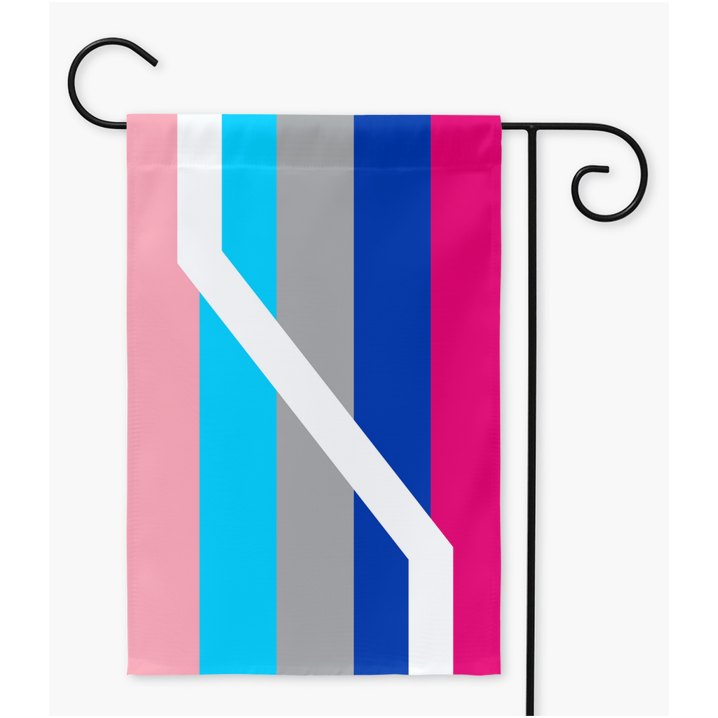 Utrinque Pride Yard and Garden Flags | Single Or Double-Sided | 2 Sizes