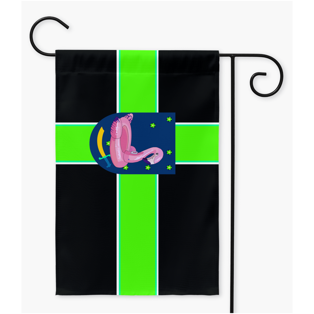 Käärijä Fan Flag - Yard and Garden Flags | Single Or Double-Sided | 2 Sizes