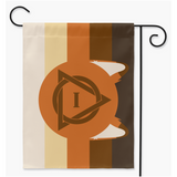 Red Fox Therian Yard and Garden Flags | Single Or Double-Sided | 2 Sizes