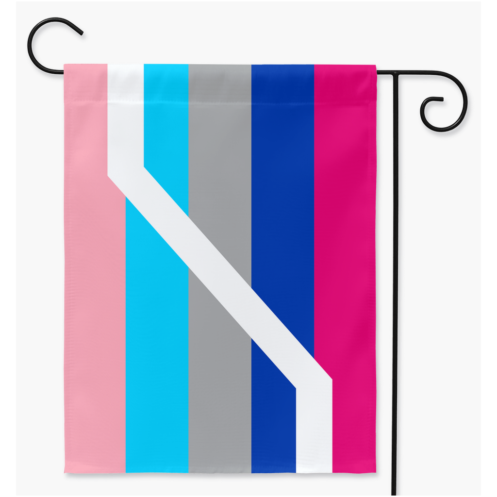 Utrinque Pride Yard and Garden Flags | Single Or Double-Sided | 2 Sizes