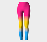 Pansexual Gradient Yoga Leggings