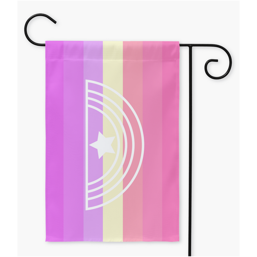 Xenogirl - V2 Yard and Garden Flags | Single Or Double-Sided | 2 Sizes