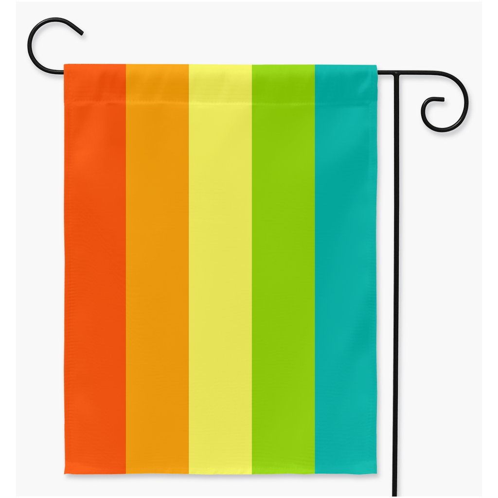 Genderless - V1 Pride Flags | Single Or Double-Sided | 2 Sizes | Gender Identity and Presentation
