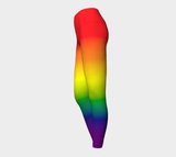 Rainbow Gradient Yoga Leggings