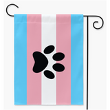 Furry - V3 - Transgender Pride Yard and Garden Flags | Single Or Double-Sided | 2 Sizes