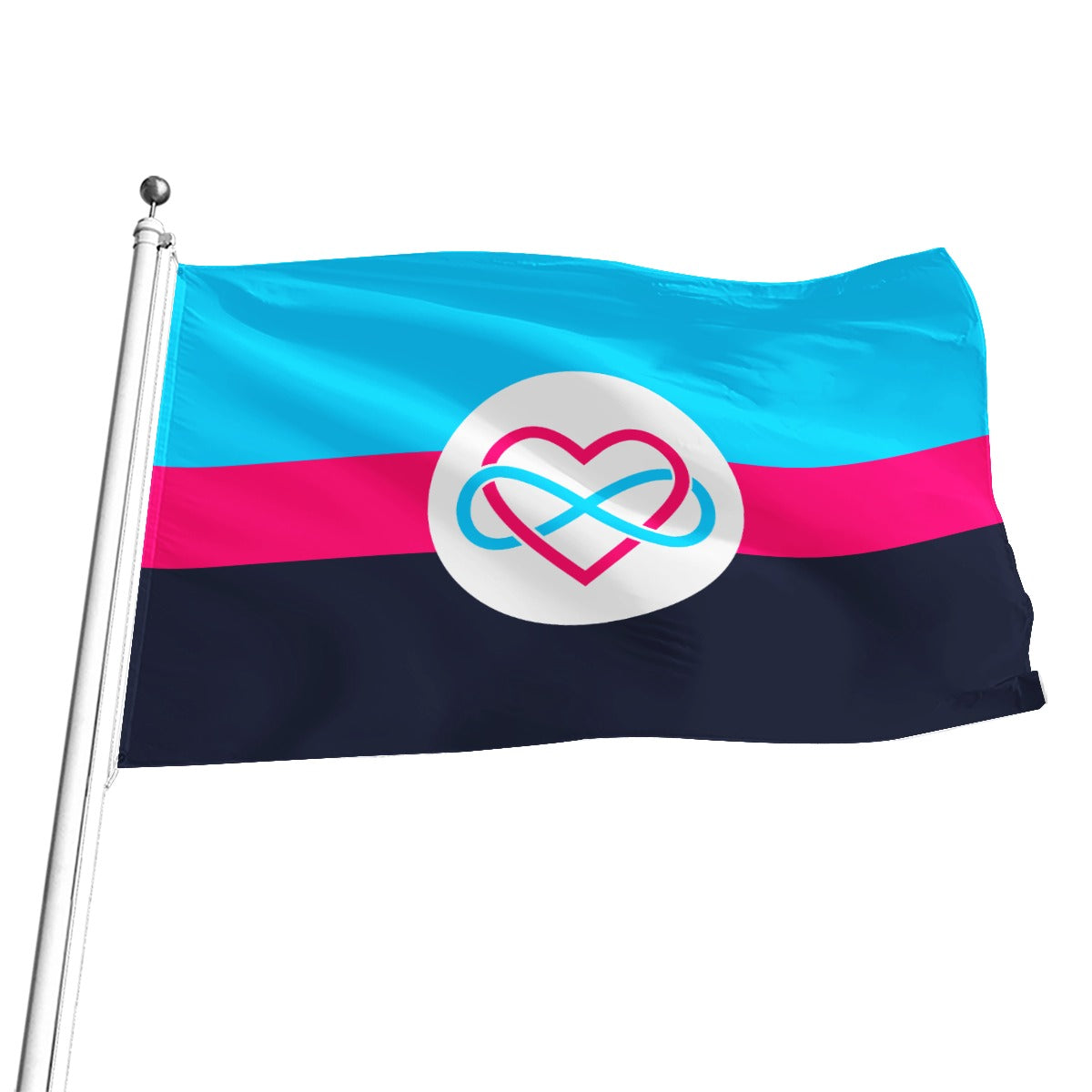 Polyamory - V5 All-Over Print Flag | 5 Sizes