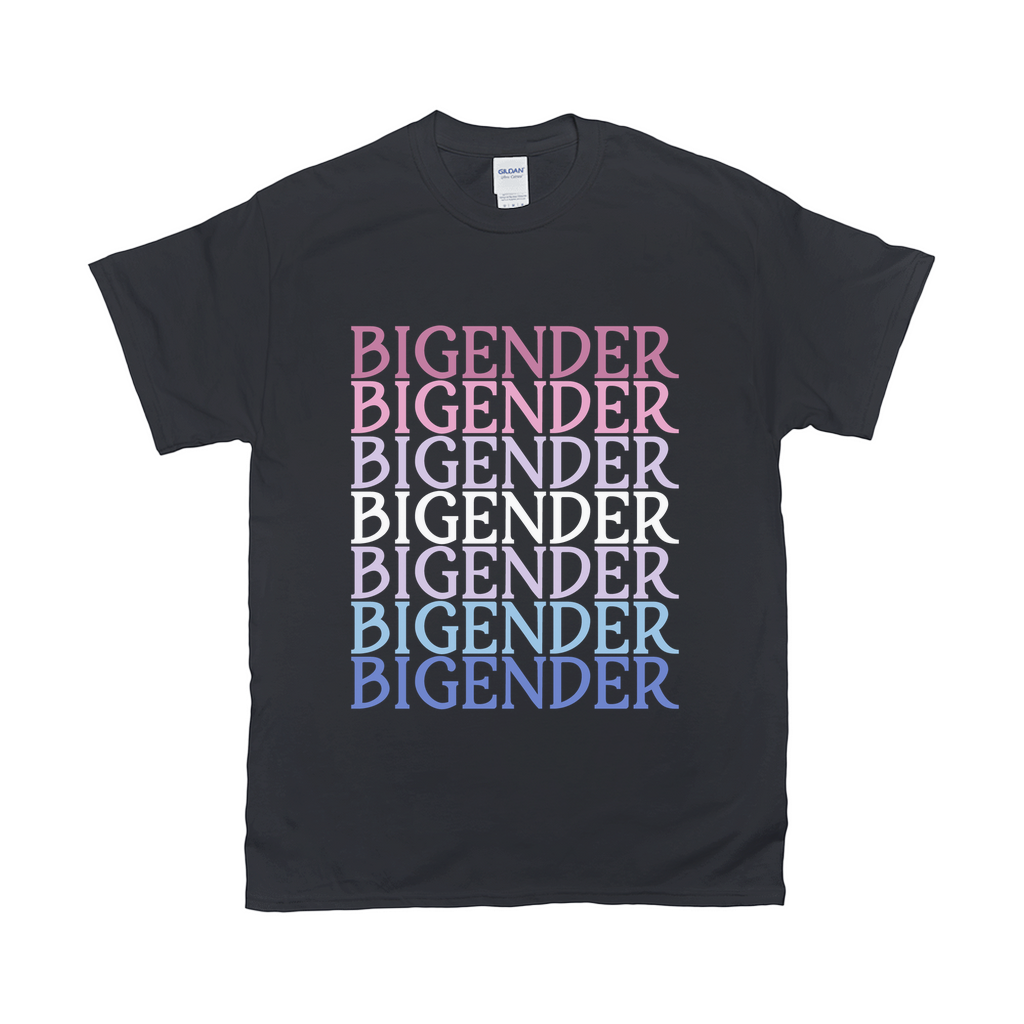Funky Text Gender Relaxed Fit T-Shirts | Gildan