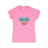 Satan Loves You Fitted Tshirt | Gildan