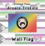 Choose Your Aroace Kink Wall Flag | Single-Sided | 4 Sizes | Non-Vanilla Aroaces