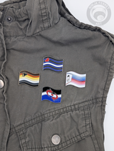 LEGACY Fetish Flag Enamel Pins | Choose Your Flag