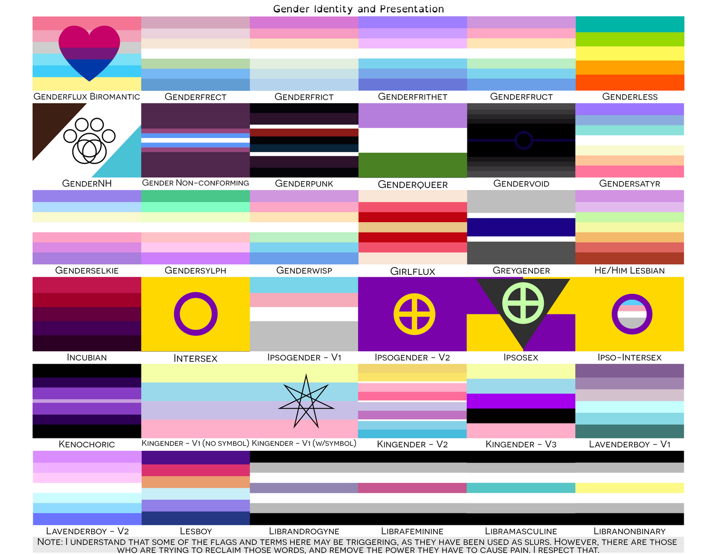Gender Identity and Expression Pride Hand/Desk Flags | Choose Your Flag