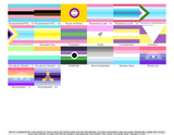 Choose Your Gender Wall Flag | Single-Sided | 4 Sizes | Gender Identity and Expression