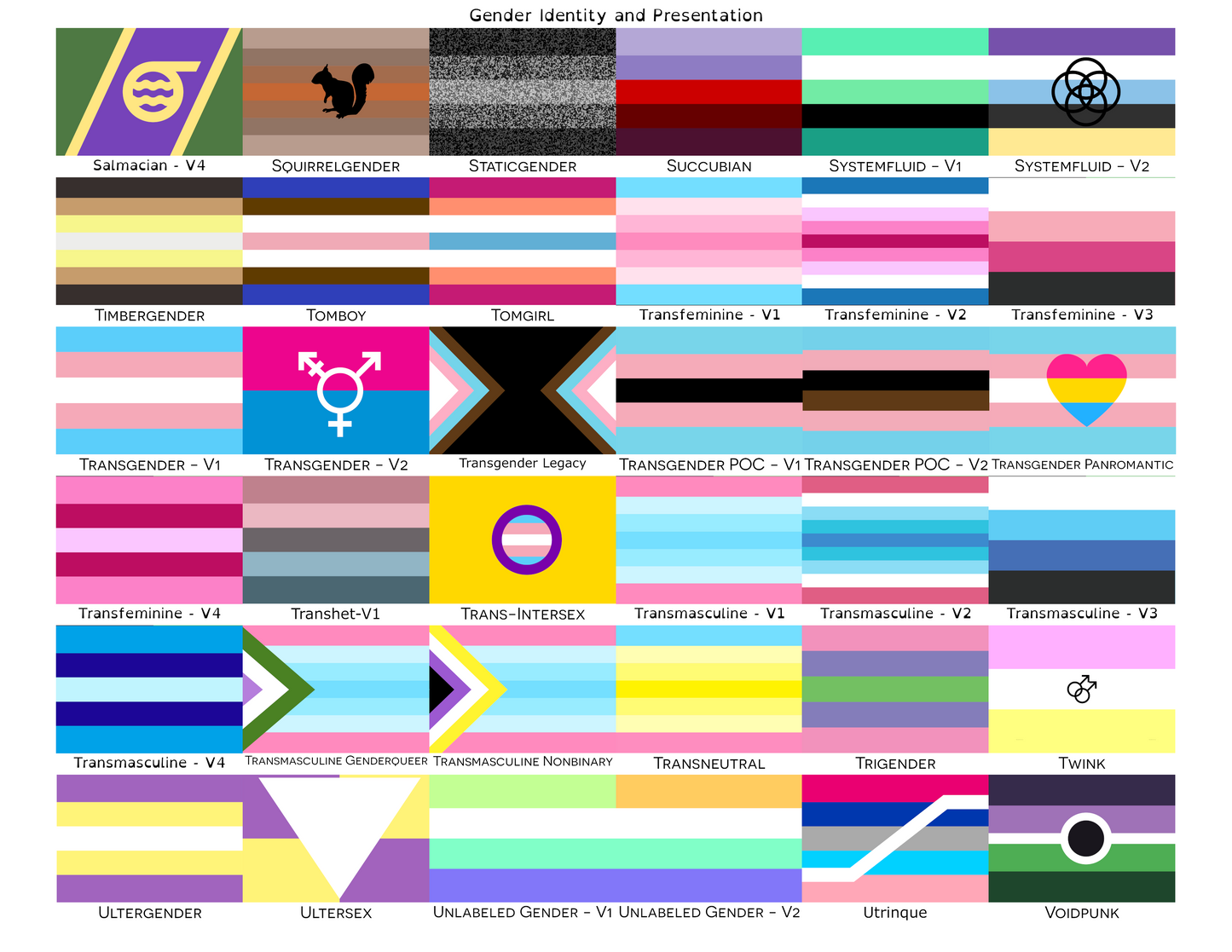 Gender Identity and Expression Pride Hand/Desk Flags | Choose Your Flag