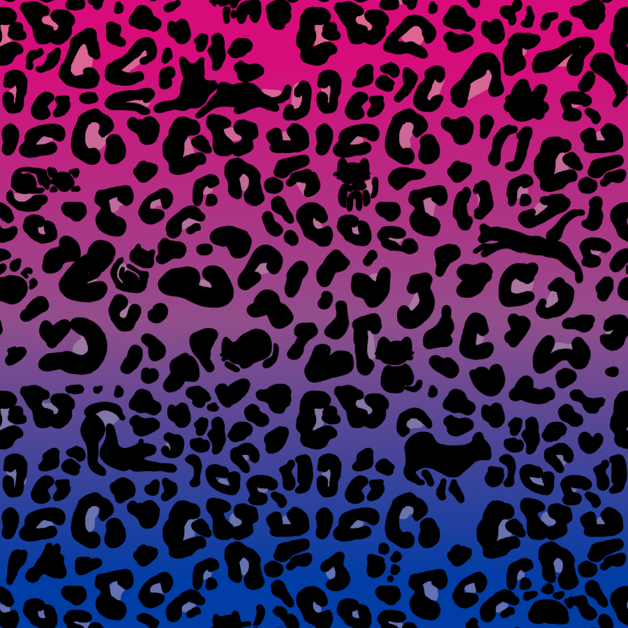 Manta con capucha de forro polar Sherpa unisex con estampado de leopardo | Elige tu combinación de colores