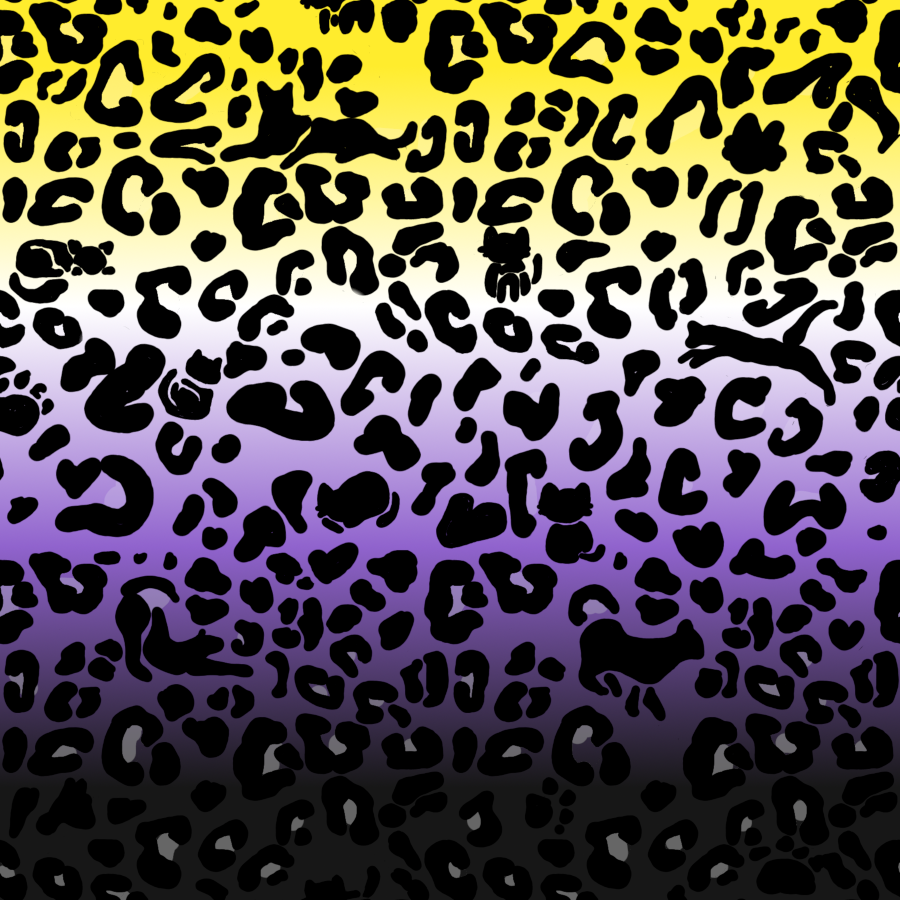 Manta con capucha de forro polar Sherpa unisex con estampado de leopardo | Elige tu combinación de colores