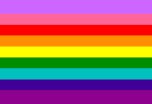 Rainbow Pride Hand/Desk Flags | Choose Your Flag