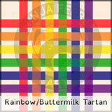 Rainbow Pride Plaid Bandanas | Choose Your Pattern