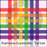 Rainbow Pride Plaid Bandanas | Choose Your Pattern
