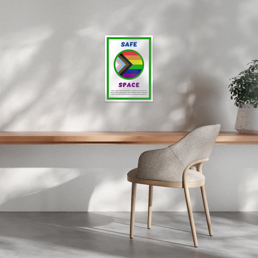 Safe Space Poster - Printable PDF