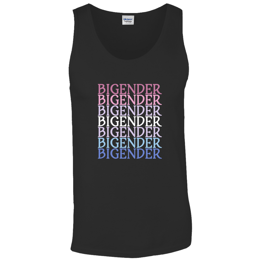 Funky Text Gender Unisex Tank Tops | Gildan