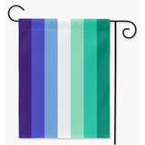 Gay Man Yard and Garden Flags | Single Or Double-Sided | 2 Sizes
