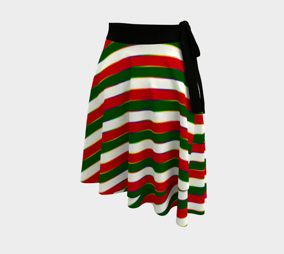 Yule/Christmas Striped or Plaid Wrap Skirts | Choose Your Pattern and Colourway