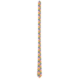 Rainbow/Buttermilk Tartan Plaid Neck Tie