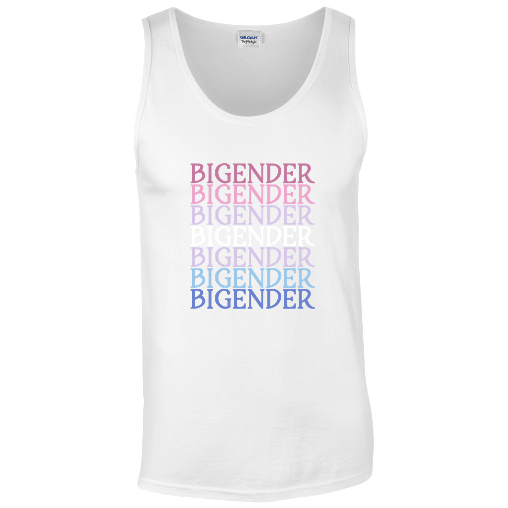 Funky Text Gender Unisex Tank Tops | Gildan