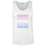 Funky Text Gender Unisex Tank Tops | Gildan