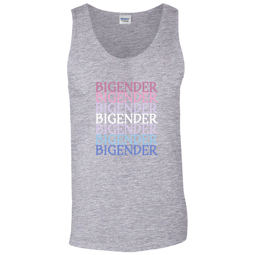 Funky Text Gender Unisex Tank Tops | Gildan