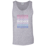 Funky Text Gender Unisex Tank Tops | Gildan