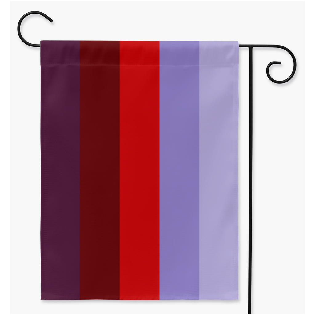 Succubian Yard and Garden Flags | Single Or Double-Sided | 2 Sizes | Gender Identity and Expression