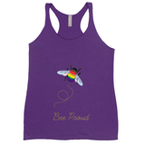 Bumblebee Pride Pun Racerback Débardeur | Choisissez votre coloris et votre jeu de mots