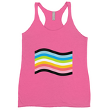 Orientation Pride Flag Fitted Racerback Tank Tops | Choose Your Flag