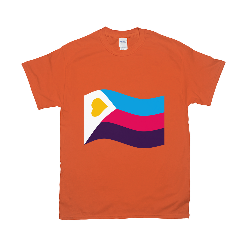 Polyamory Pride Flag Relaxed Fit Tshirt - LIGHT | Choose Your Flag