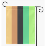 Drapeaux de cour et de jardin Omniflux | Simple ou double face | 2 tailles | Orientations romantiques et sexuelles