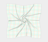Unlabeled Orientation Plaid Square Scarf