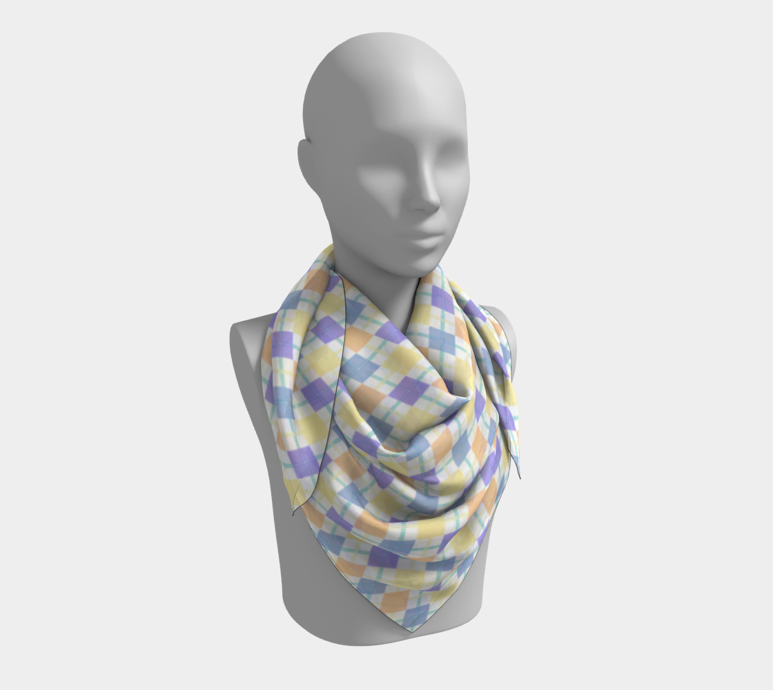 Genderfaun Argyle Square Scarf