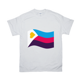 Polyamory Pride Flag Relaxed Fit Tshirt - LIGHT | Choose Your Flag