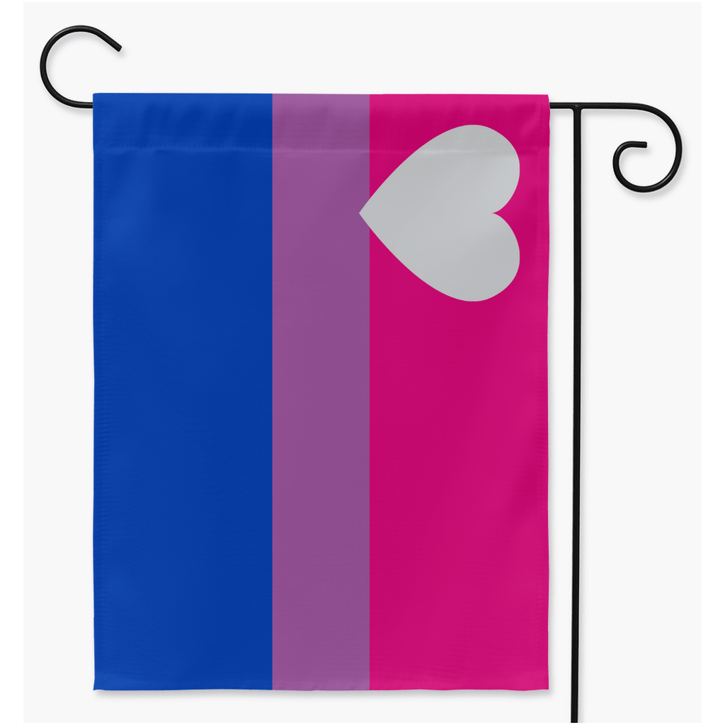 Biromantic - V1 Pride Yard and Garden Flags | Single Or Double-Sided | 2 Sizes | Sexual And Romantic Orientations