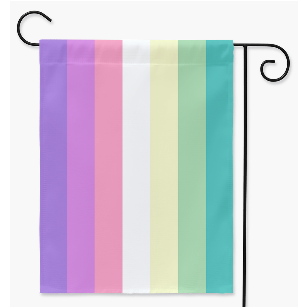 Genderfaer Pride Flags | Single Or Double-Sided | 2 Sizes | Gender Identity and Presentation