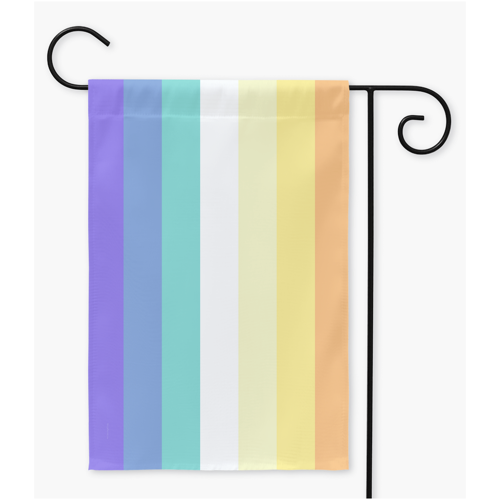 Genderfaun Pride Yard and Garden Flags | Single Or Double-Sided | 2 Sizes