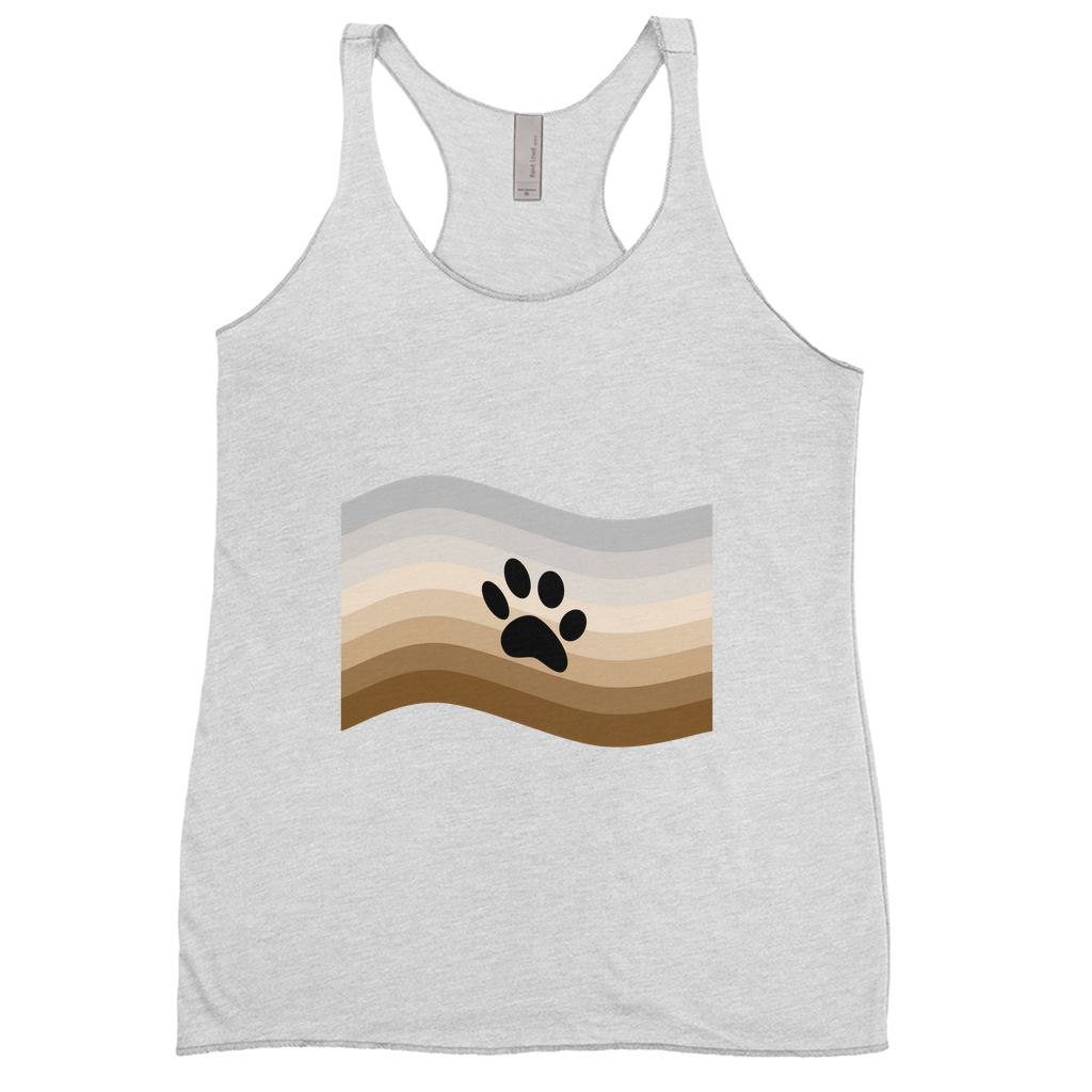 Furry Pride Flag Fitted Racerback Tank Tops | Choose Your Flag