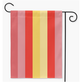 Proculsexual - V2 Pride Yard and Garden Flags | Single Or Double-Sided | 2 Sizes | Aromantic and Asexual Spectrum