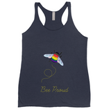 Bumblebee Pride Pun Racerback Débardeur | Choisissez votre coloris et votre jeu de mots