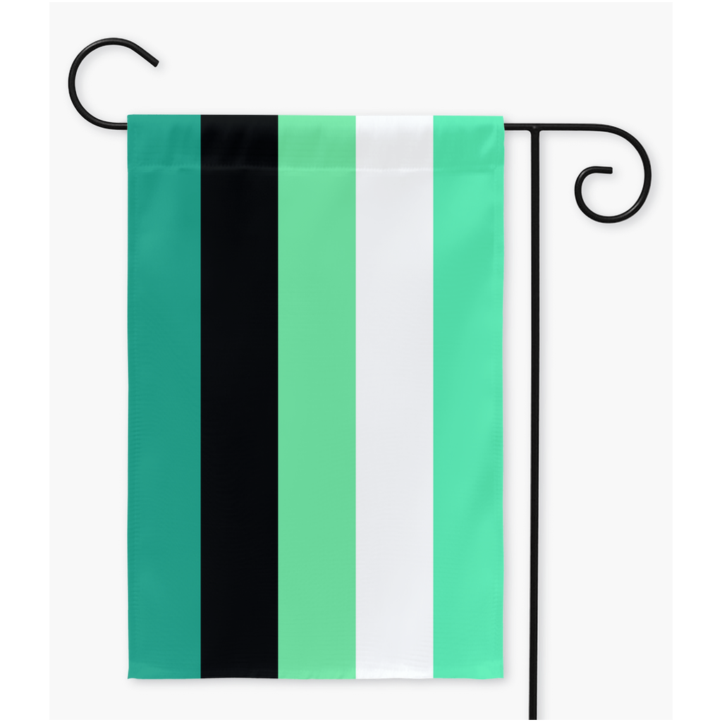 Systemfluid - V1 Yard and Garden Flags | Single Or Double-Sided | 2 Sizes | Gender Identity and Expression