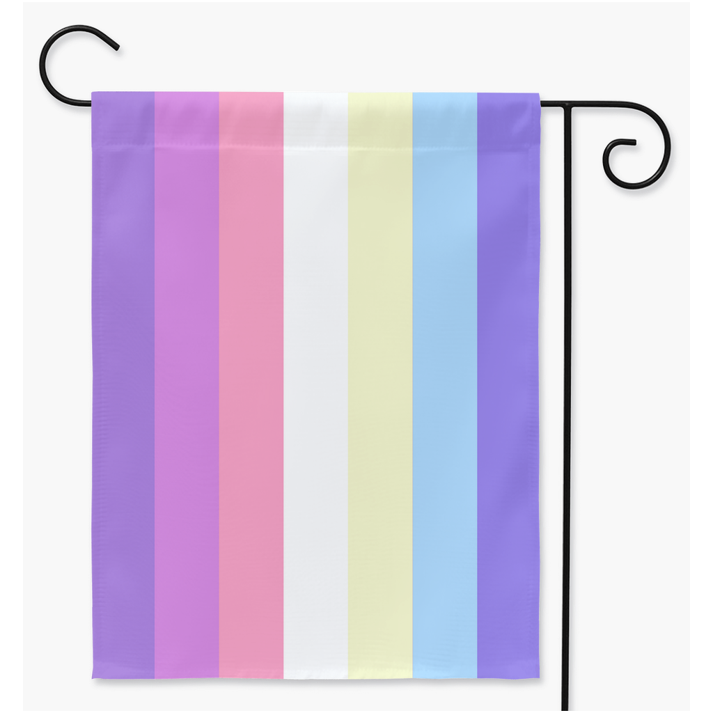 Genderselkie Pride Flags | Single Or Double-Sided | 2 Sizes | Gender Identity and Presentation