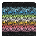 Leopard Print Gradient Pattern Throw Pillows | Multiple Sizes | Choose Your Colourway