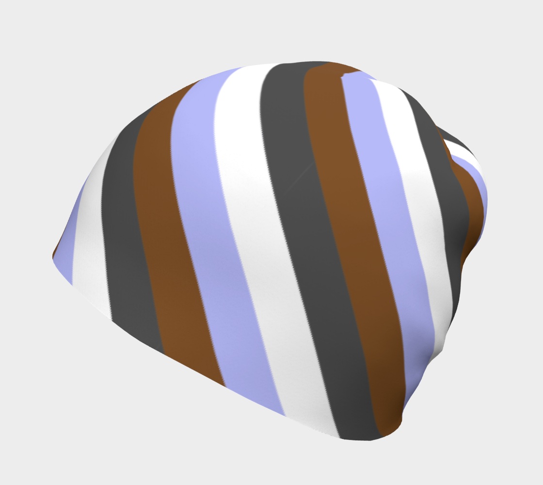 Gender Apathetic Striped Beanie